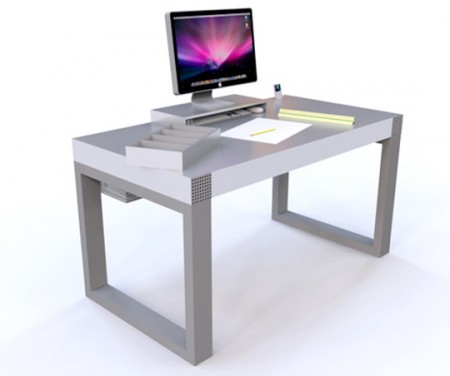 Plywood Desk Plans | Woodworking Project Plans