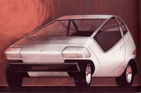 Designed by Centro Stile Fiat the 1972 Fiat X1 23 City Car concept was an 