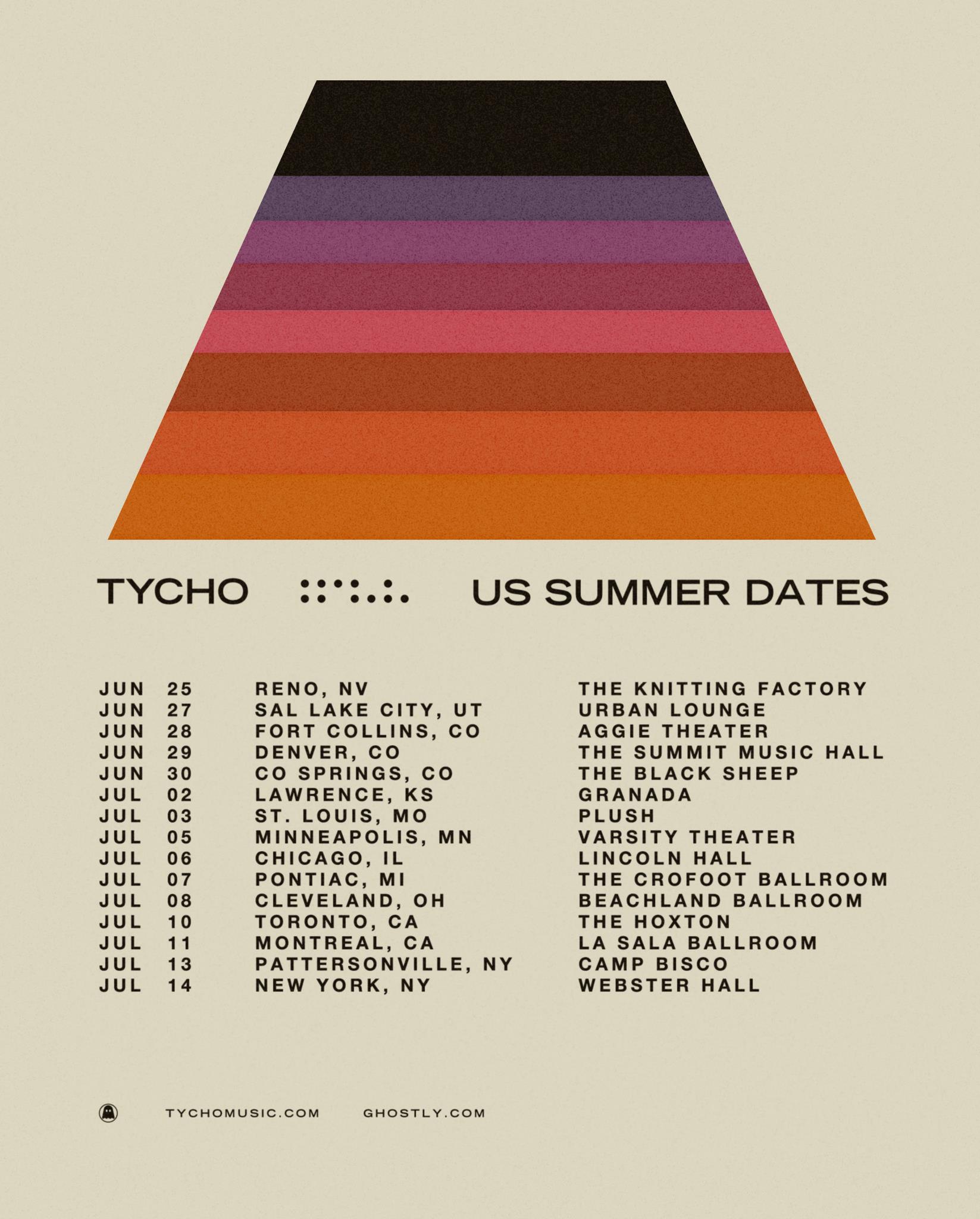 Tycho Summer Tour Starts Today Iso50 Blog The Blog Of Scott Hansen