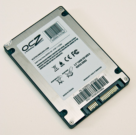 Bare drive - same form-factor as a normal 2.5" SATA drive